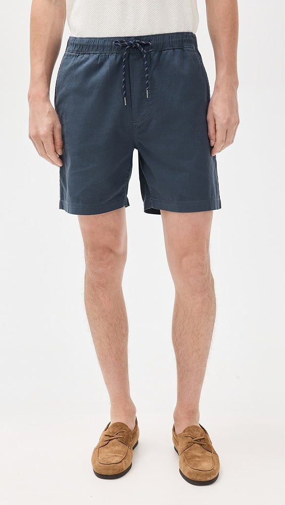 Essential Drawstring Shorts- Blue Nights